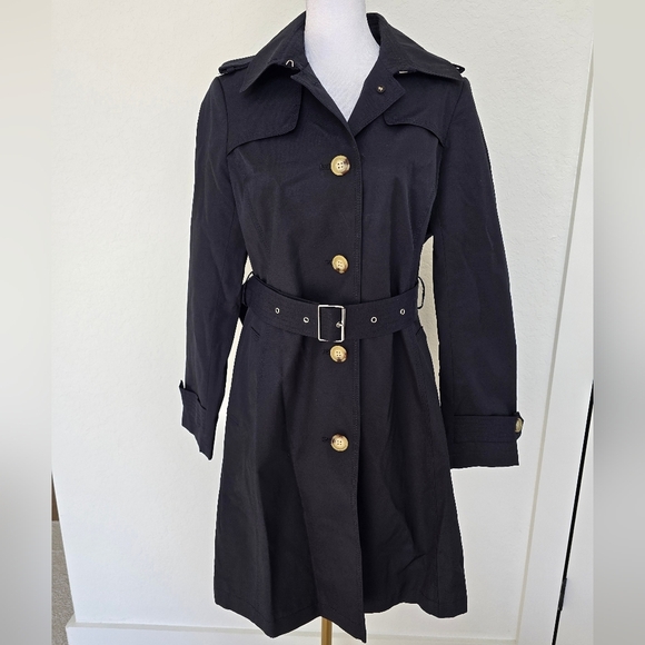Lauren Ralph Lauren Jackets & Blazers - Lauren Ralph Lauren Trench Coat Sz S Navy Trench Coat